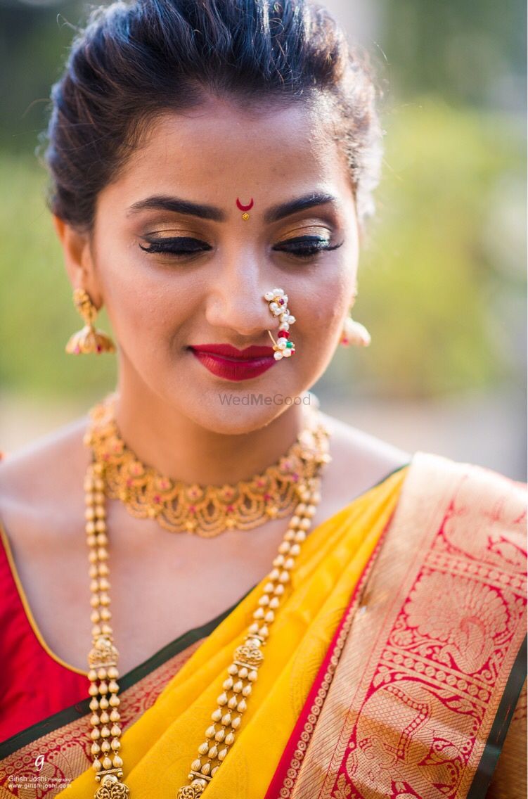 Photo From Regal Maharashtrian Wedding  - By Makeup by Tanvi