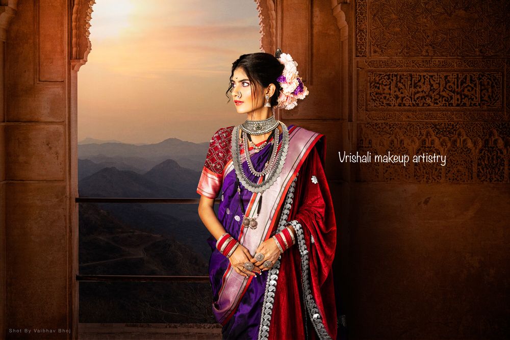 Photo From Royal Maharashtrian Look - By Vrishali Makeup Artistry