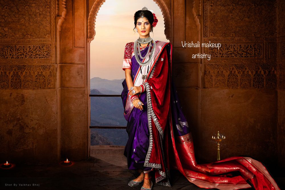 Photo From Royal Maharashtrian Look - By Vrishali Makeup Artistry