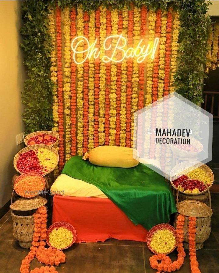 Photo From Haldi & mehndi decoration - By Mahadev Decoration