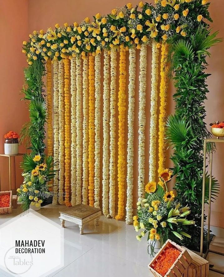 Photo From Haldi & mehndi decoration - By Mahadev Decoration