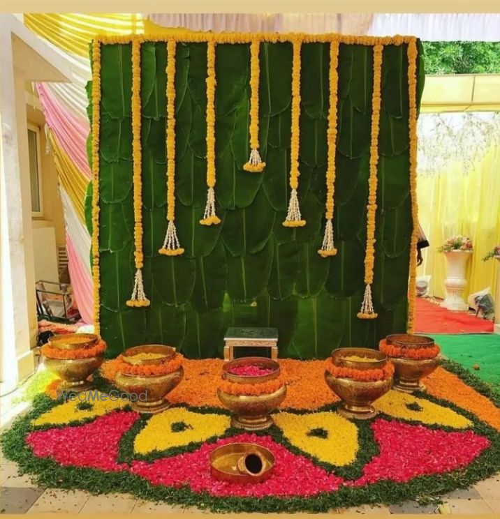 Photo From Haldi & mehndi decoration - By Mahadev Decoration