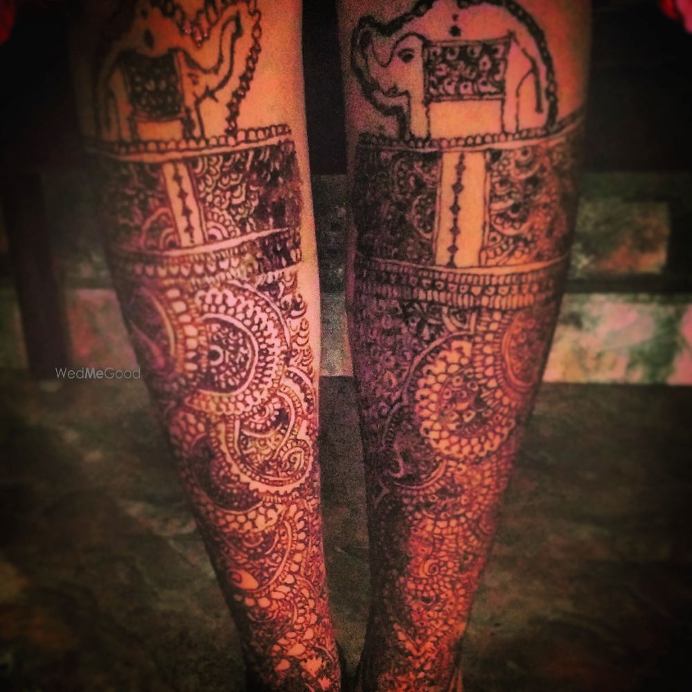 Photo From leg henna - By Gaya's Mehendi