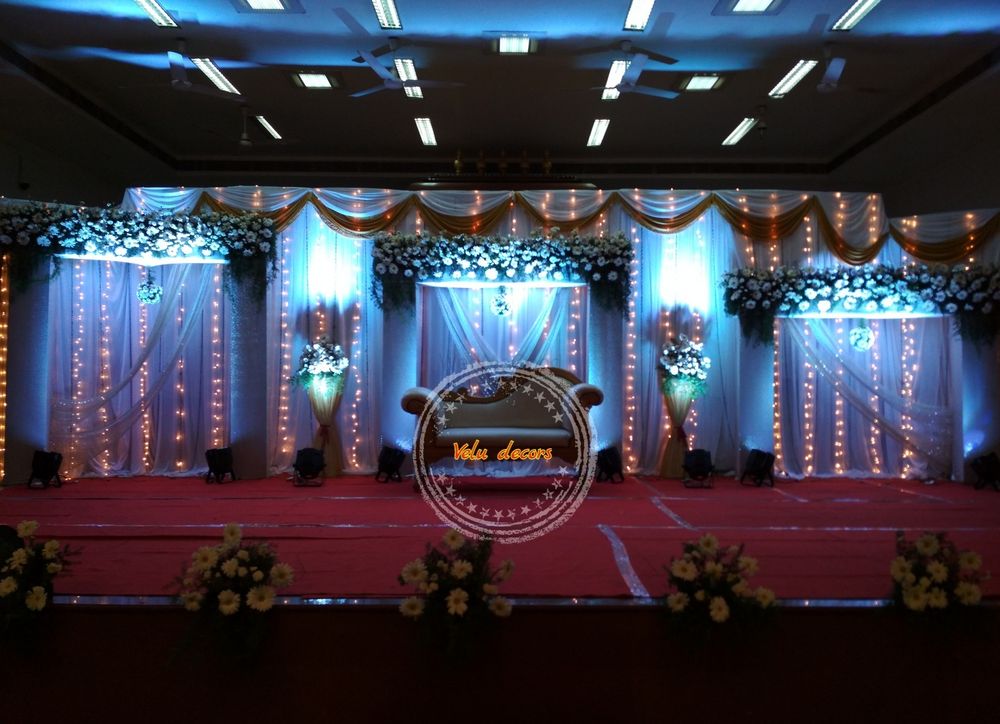 Photo From stage decorations for wedding - By Velu Wedding Decor