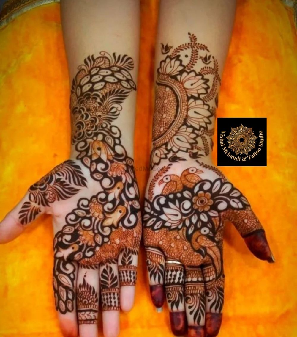 Photo From face mehandi design - By Vishal Mehandi Tattoo Studio