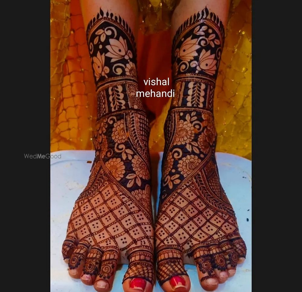 Photo From face mehandi design - By Vishal Mehandi Tattoo Studio