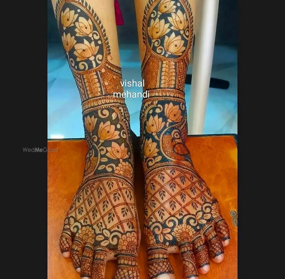 Photo From face mehandi design - By Vishal Mehandi Tattoo Studio