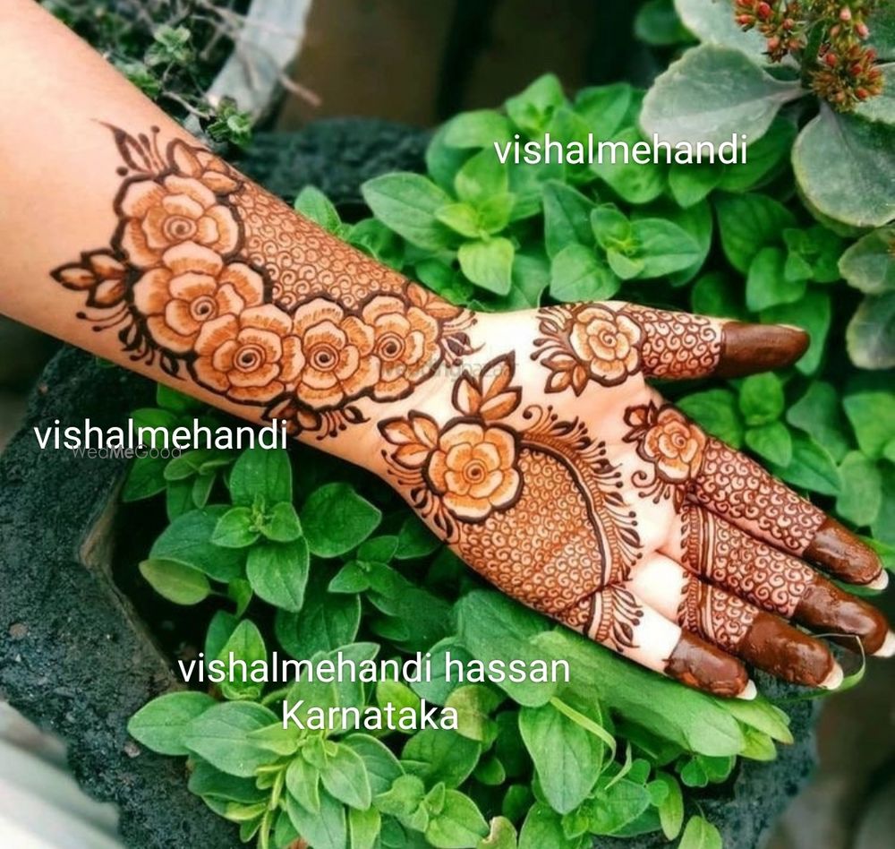 Photo From face mehandi design - By Vishal Mehandi Tattoo Studio