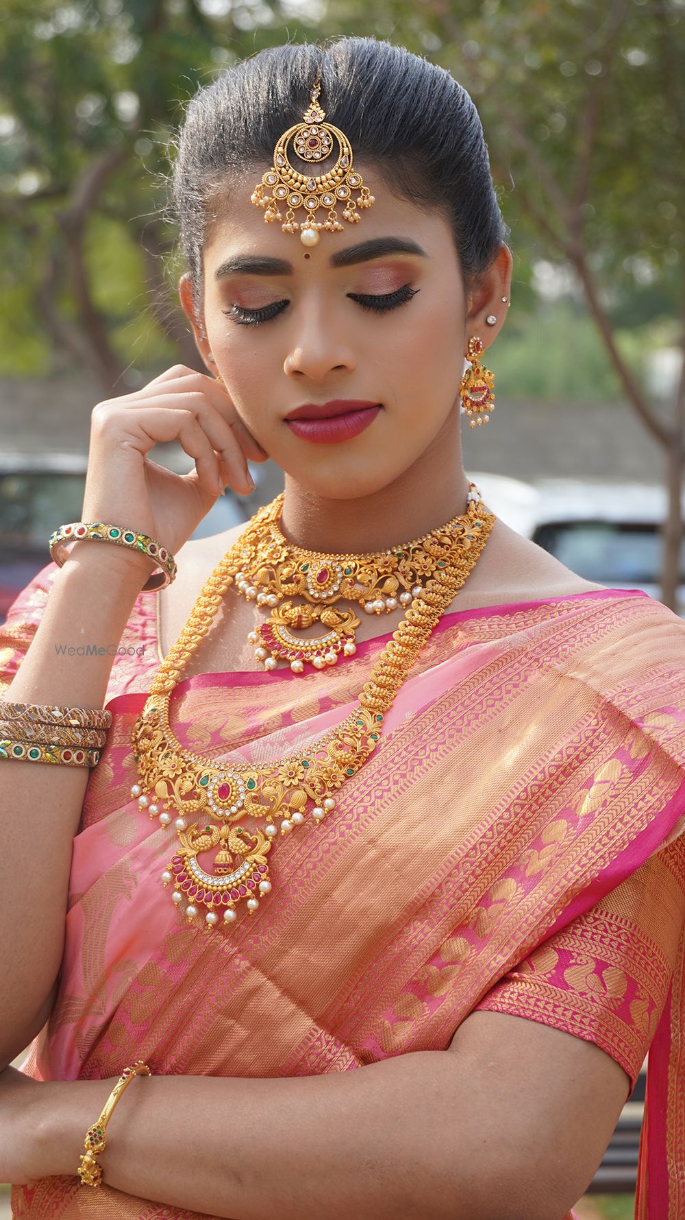 Photo From Tejaswini South Indian Wedding Makeup - By Kholan Studio