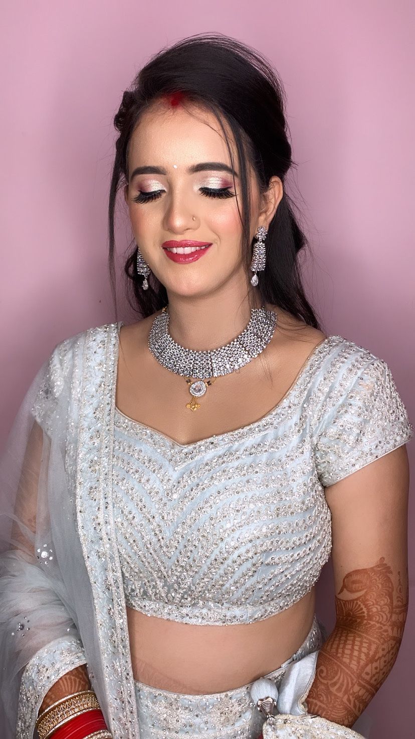 Photo From Stunning Reception Bride SUNITA♥️ - By DDG Makeovers