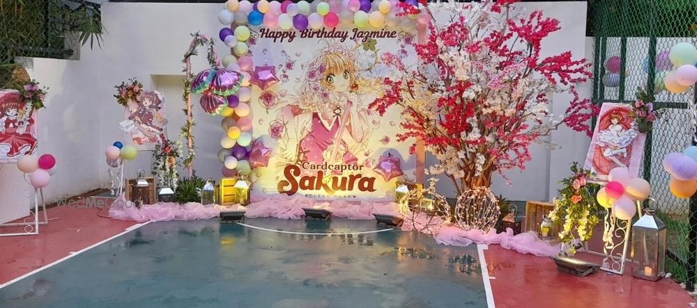 Photo From JAZMINE”s birthday party . Theme- Sakura  - By Mehak Wedding Planners