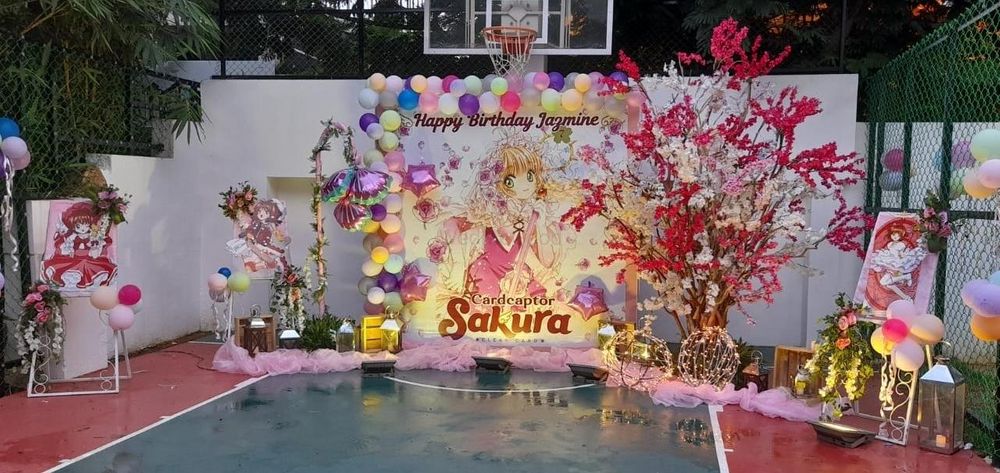 Photo From JAZMINE”s birthday party . Theme- Sakura  - By Mehak Wedding Planners