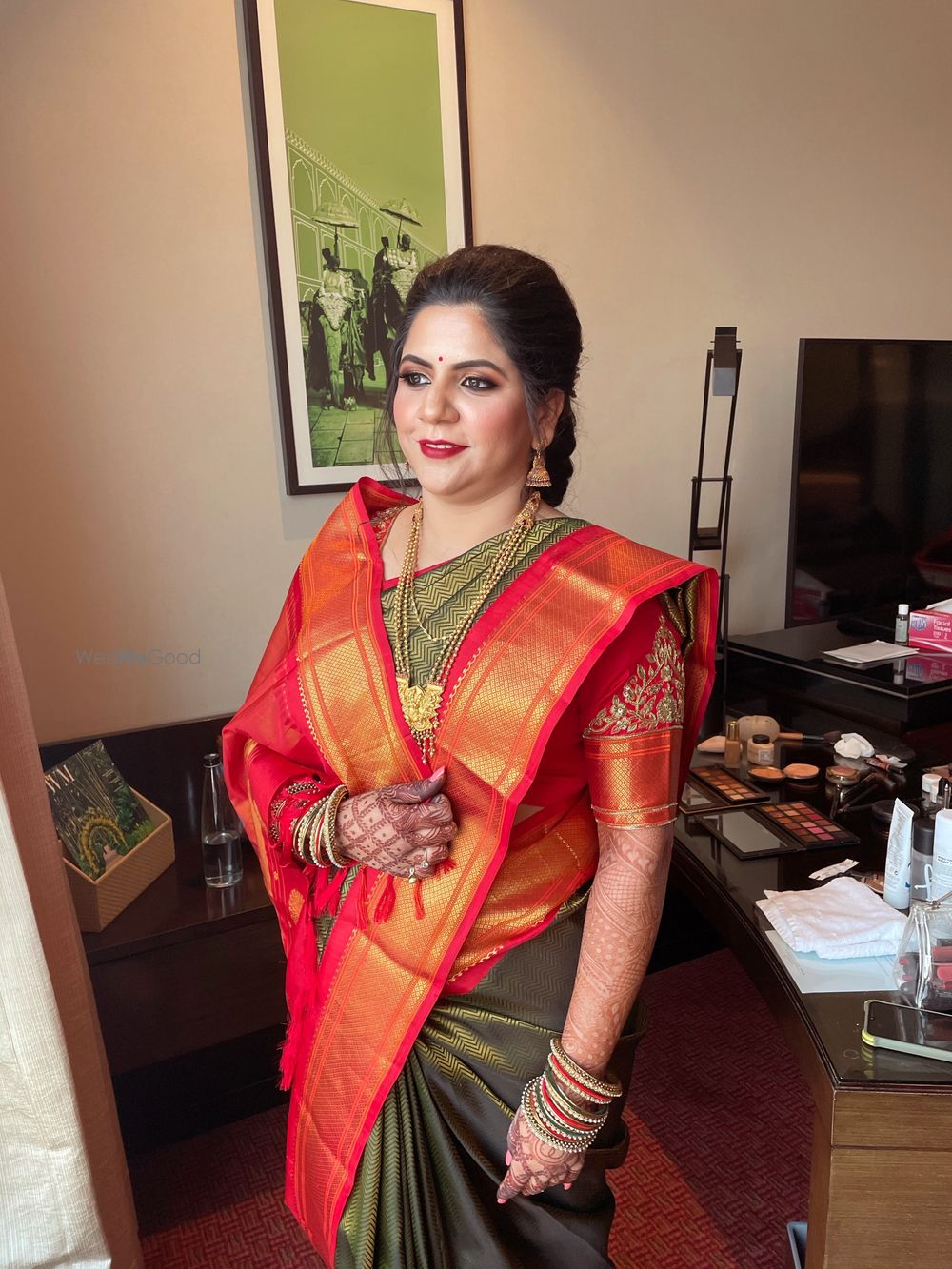 Photo From Dhanashree Pimple Engagement look  - By Sonal Burde