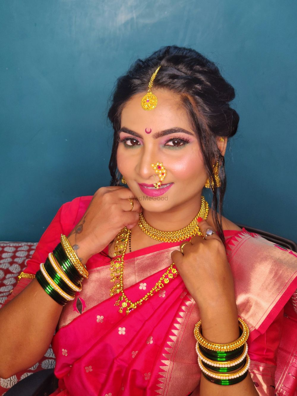Photo From Rupali Navari look - By Makeovers by Deepali Nawale