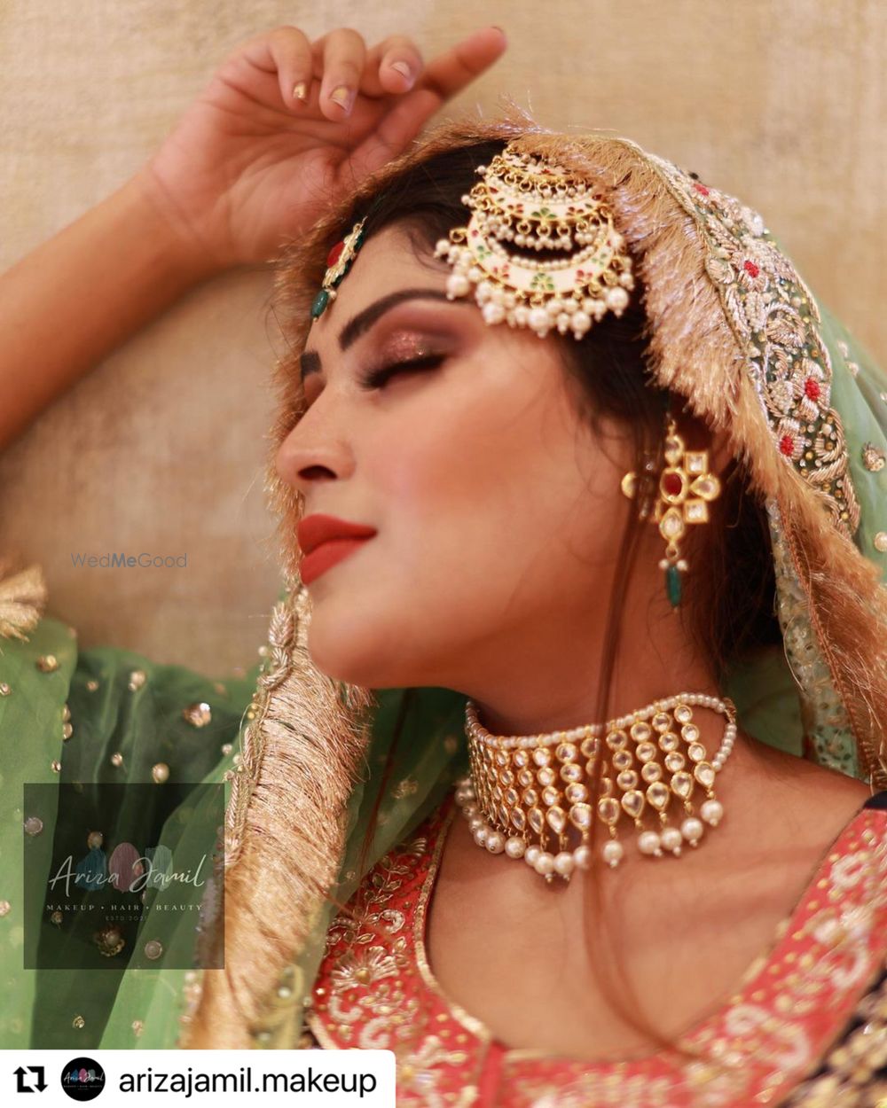 Photo From Priya’s Bridal Airbrush Makeup - By Ariza Jamil Makeover