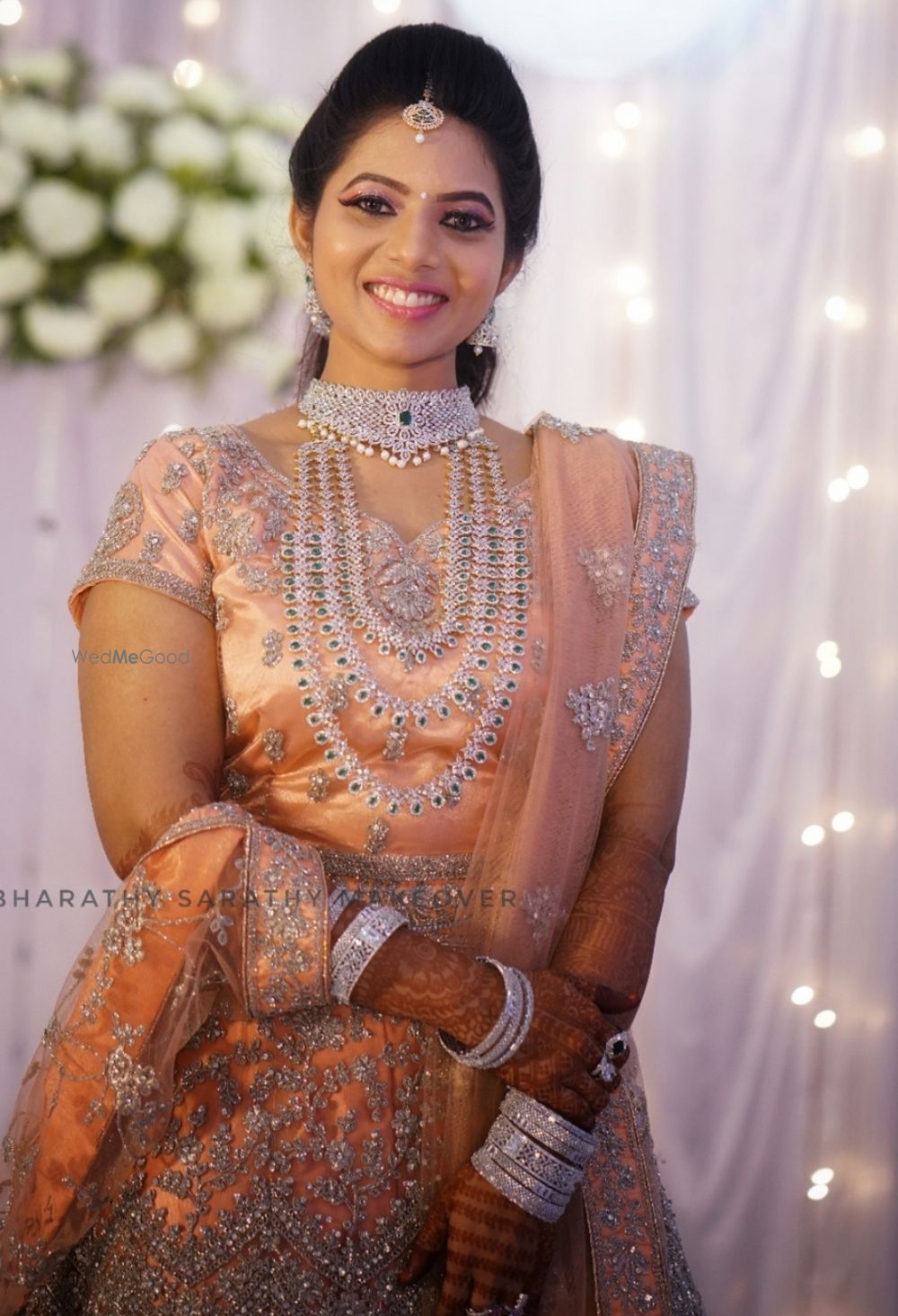 Photo From Reception Makeover - By Bharathy Sarathy Makeovers