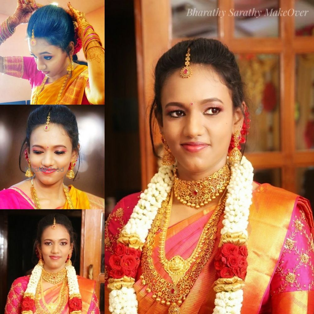 Photo From Engagement Makeover - By Bharathy Sarathy Makeovers