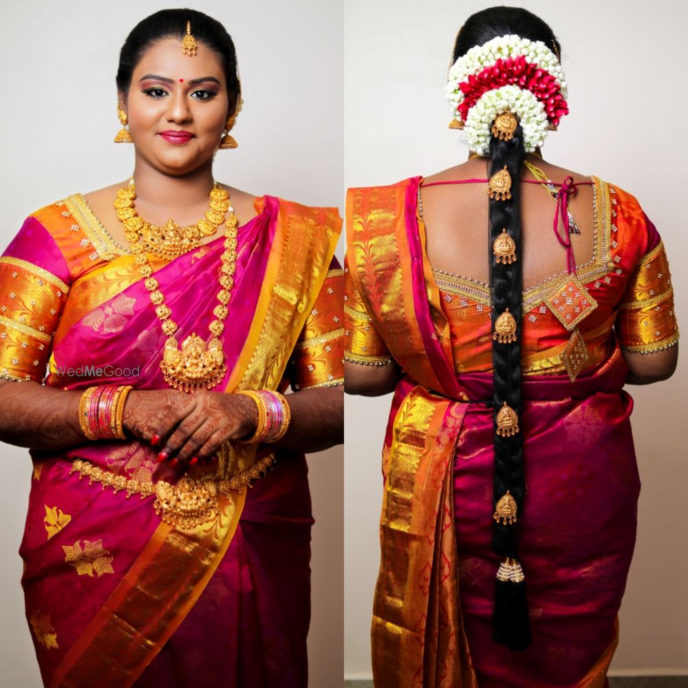 Photo From Engagement Makeover - By Bharathy Sarathy Makeovers