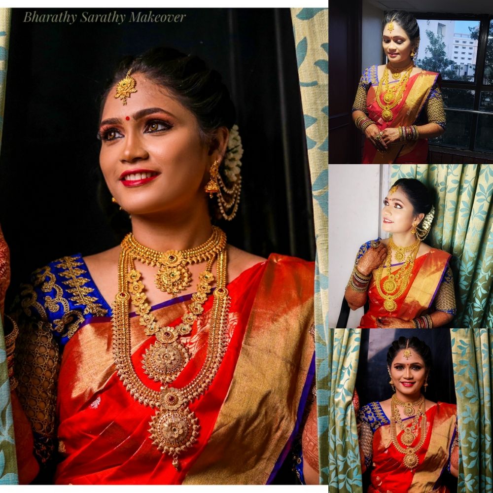 Photo From Engagement Makeover - By Bharathy Sarathy Makeovers