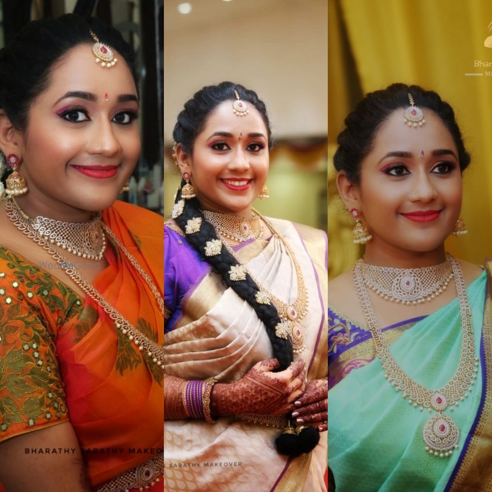 Photo From Engagement Makeover - By Bharathy Sarathy Makeovers