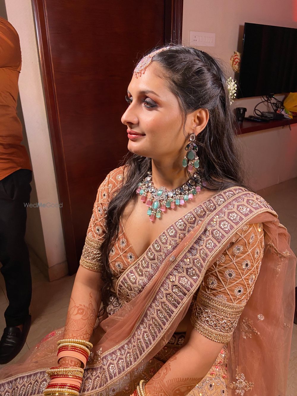 Photo From Engagement bride Ritika - By Colours Makeup School 