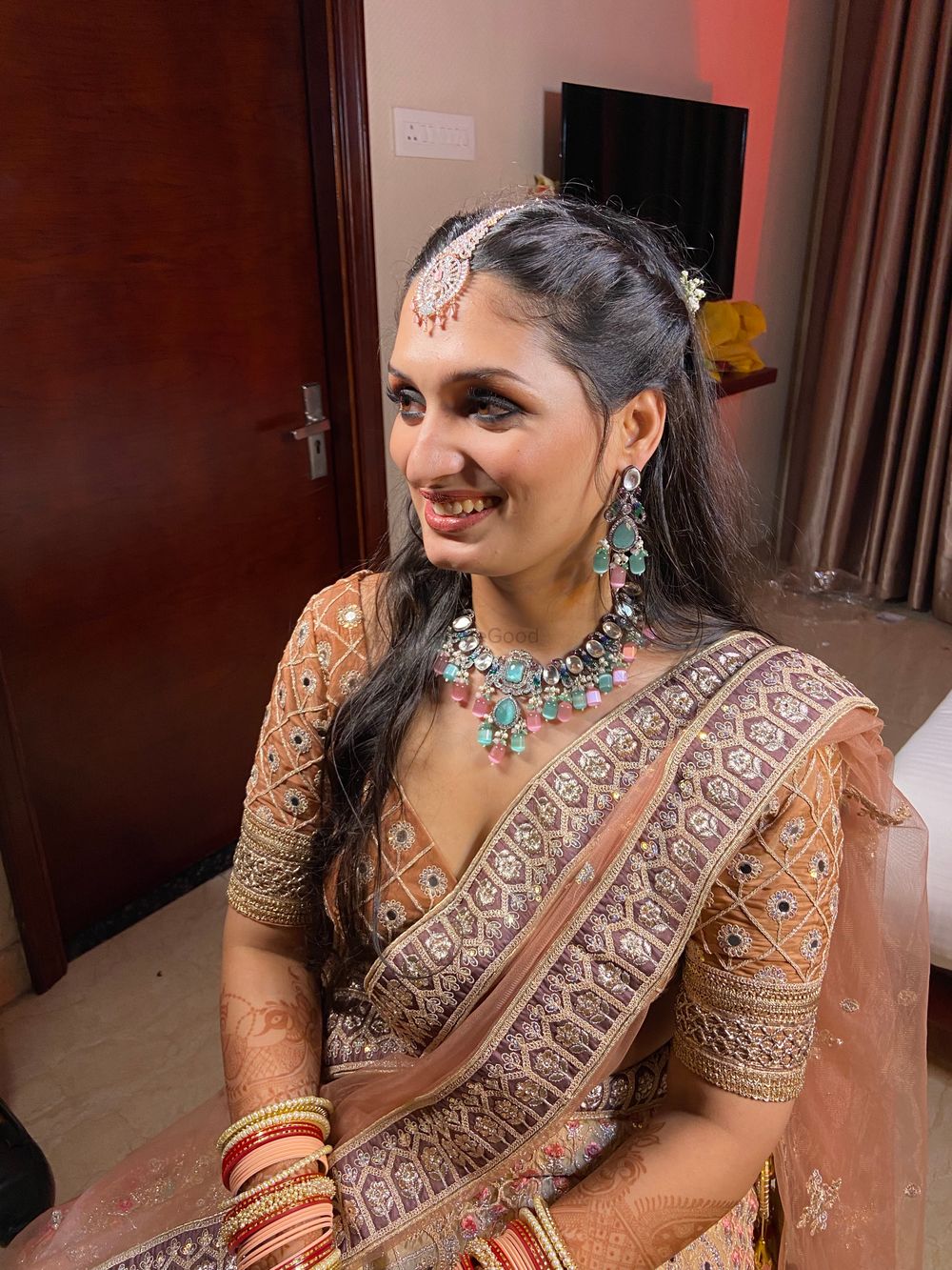 Photo From Engagement bride Ritika - By Colours Makeup School 