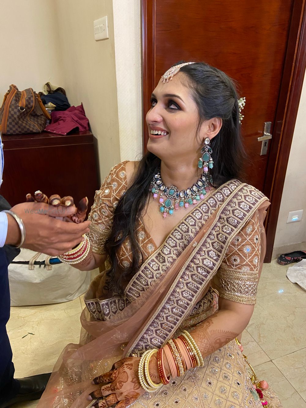 Photo From Engagement bride Ritika - By Colours Makeup School 