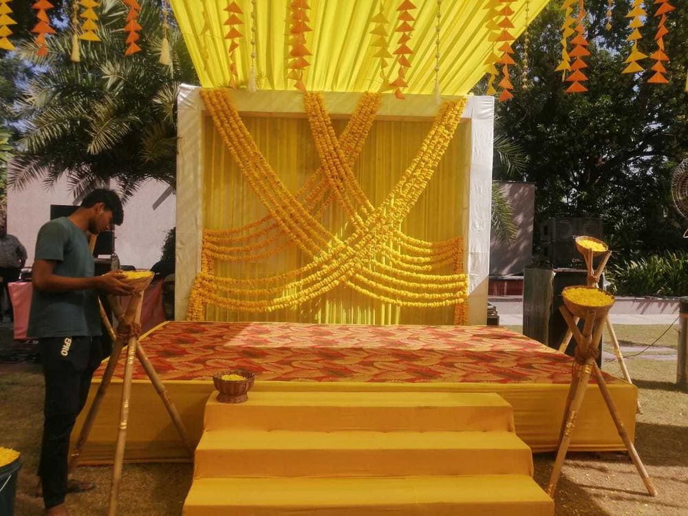 Photo From Mayank and Rupali, le-meridian, Haldi Ceremony . - By The Wedding Walla
