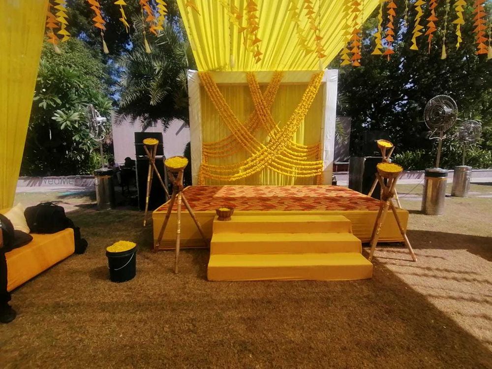 Photo From Mayank and Rupali, le-meridian, Haldi Ceremony . - By The Wedding Walla