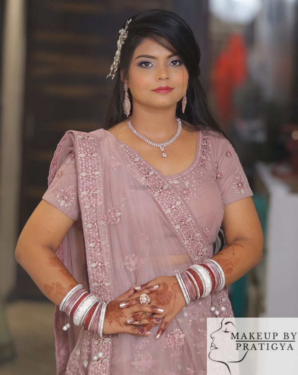 Photo From Engagement Bride Veena - By Makeup By Pratigya