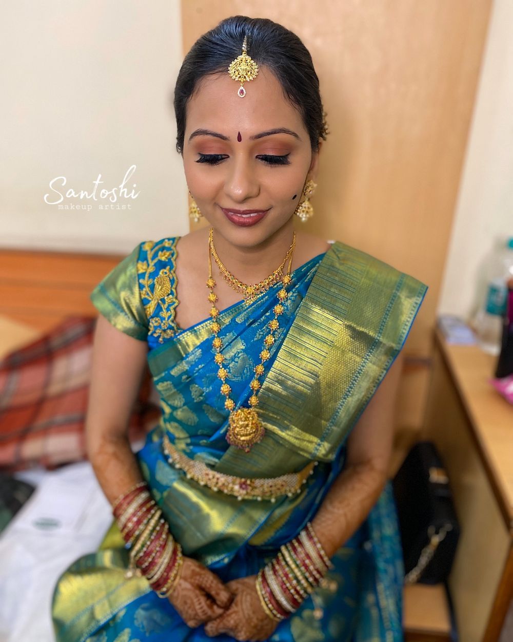 Photo From Pre wedding reception follow by midnight Muhurtham - Sruthi - HD makeup look for Sruthi  - By Makeup Artist Santoshi