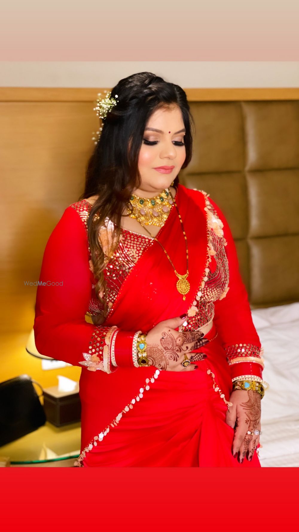 Photo From Karwachauth Bride Aditi ♥️ - By Makeup by Twinkle Jain