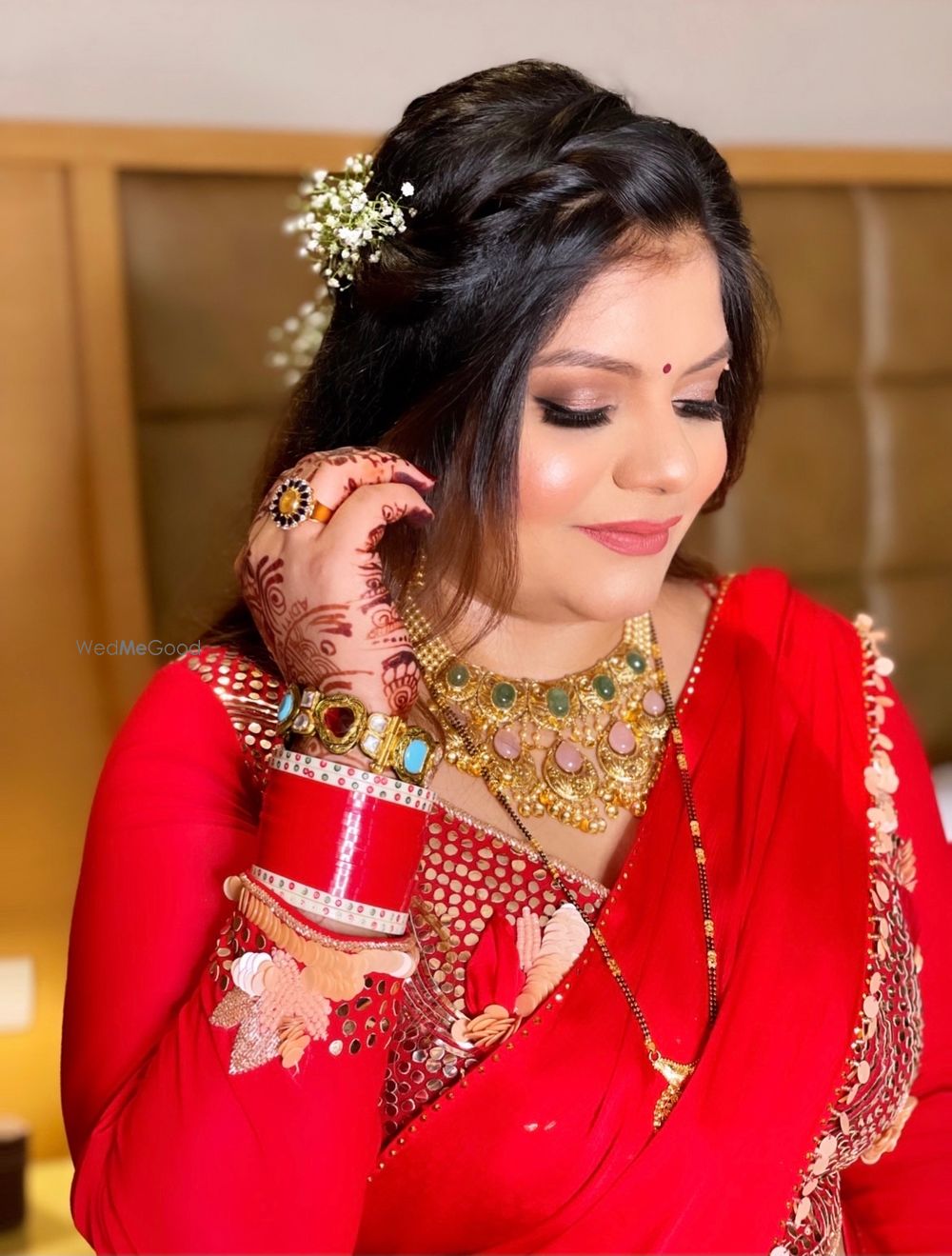 Photo From Karwachauth Bride Aditi ♥️ - By Makeup by Twinkle Jain