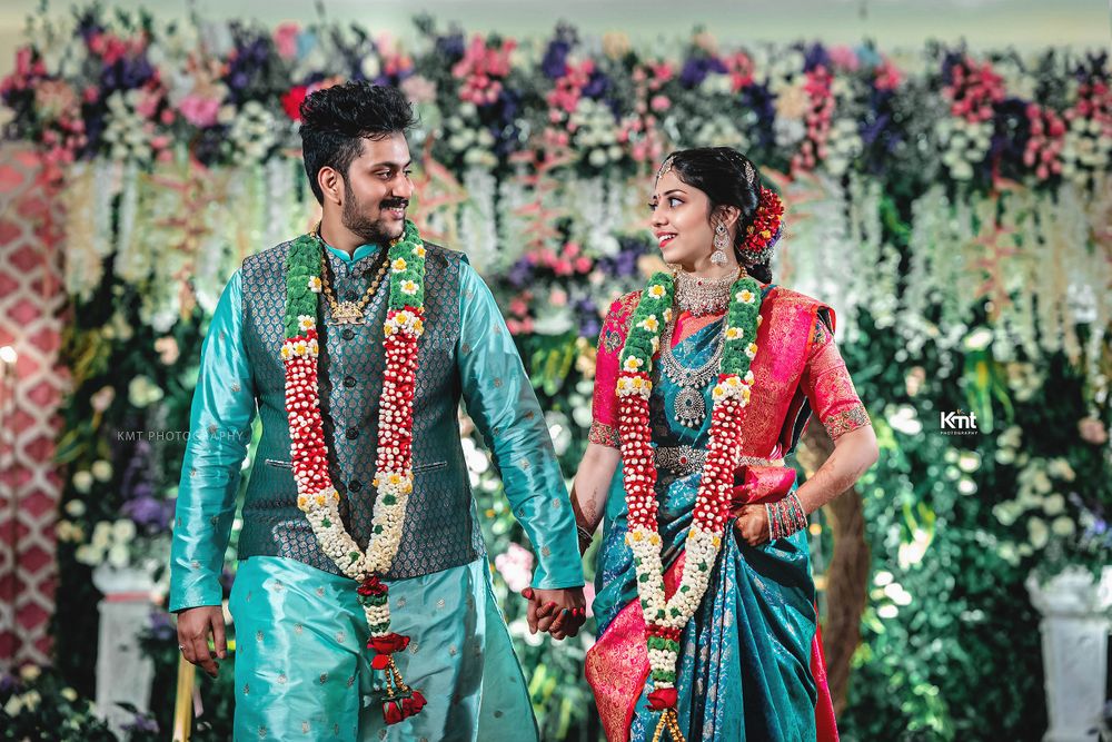 Photo From SAHITI + SRIKANTH ENGAGEMENT - By KMT Photography