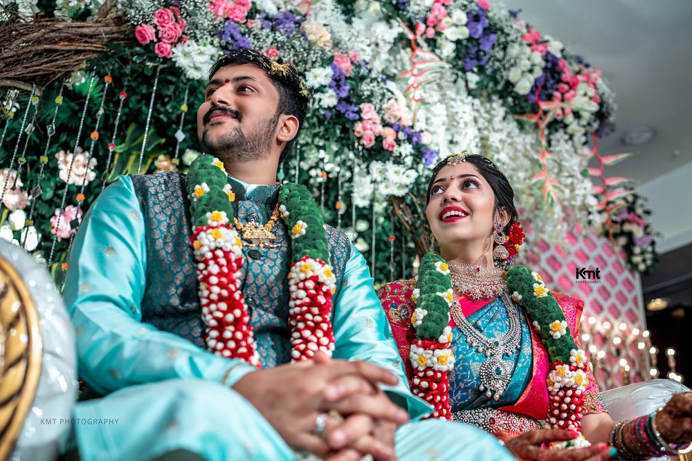 Photo From SAHITI + SRIKANTH ENGAGEMENT - By KMT Photography