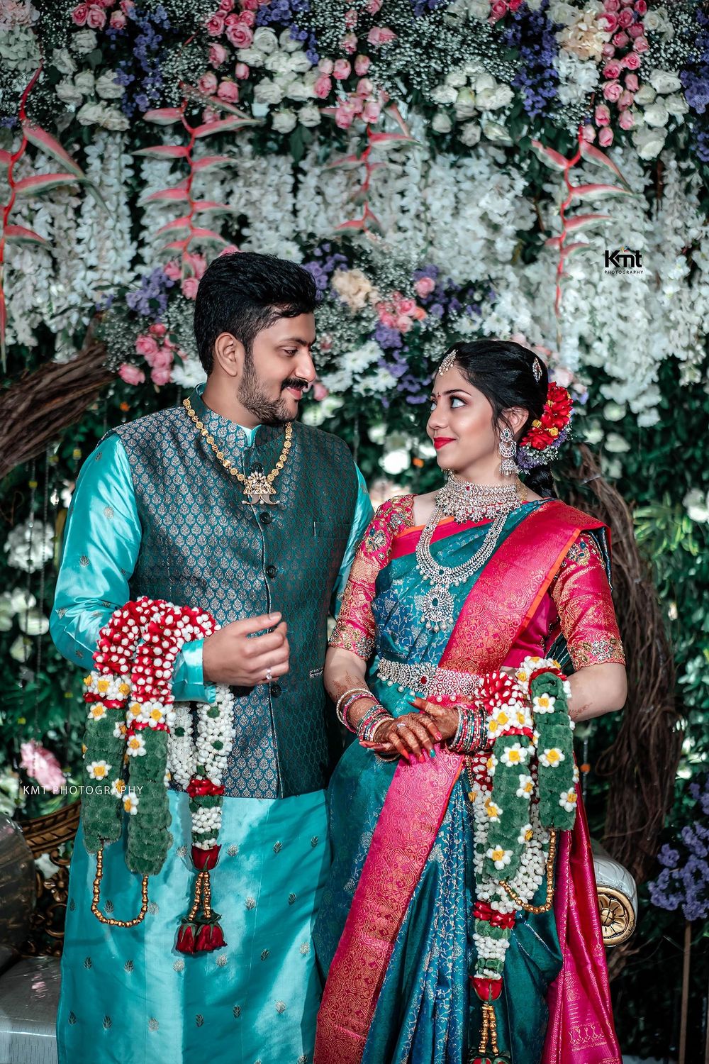 Photo From SAHITI + SRIKANTH ENGAGEMENT - By KMT Photography