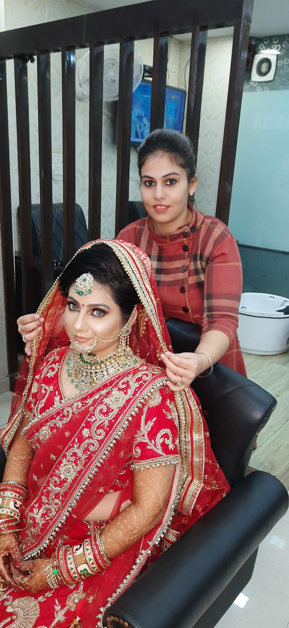 Photo From Gunjan's bridal - By Makeovers by Chandni Bhatia