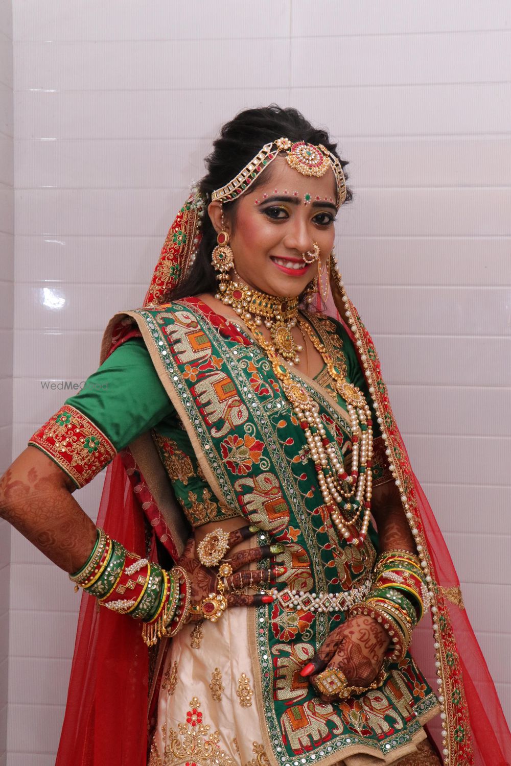 Photo From Gujrati Bridal Look - By Glam Up with Arti