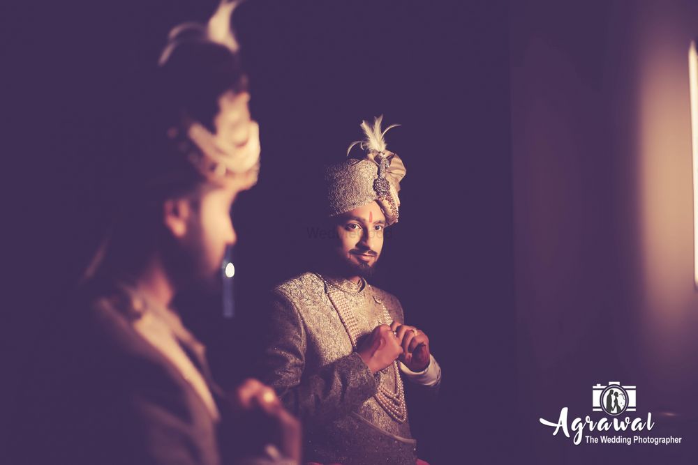 Photo From Bride Groom Dress Up - By Agrawal Wedding Photographer