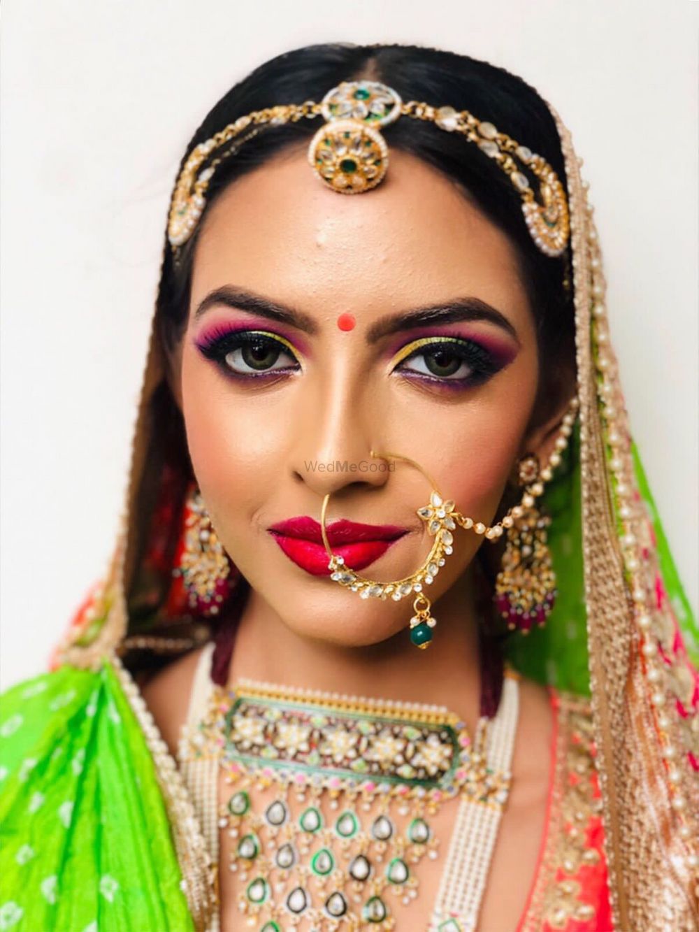 Photo From Rajasthani Bridal Look  - By Sapna Girish 