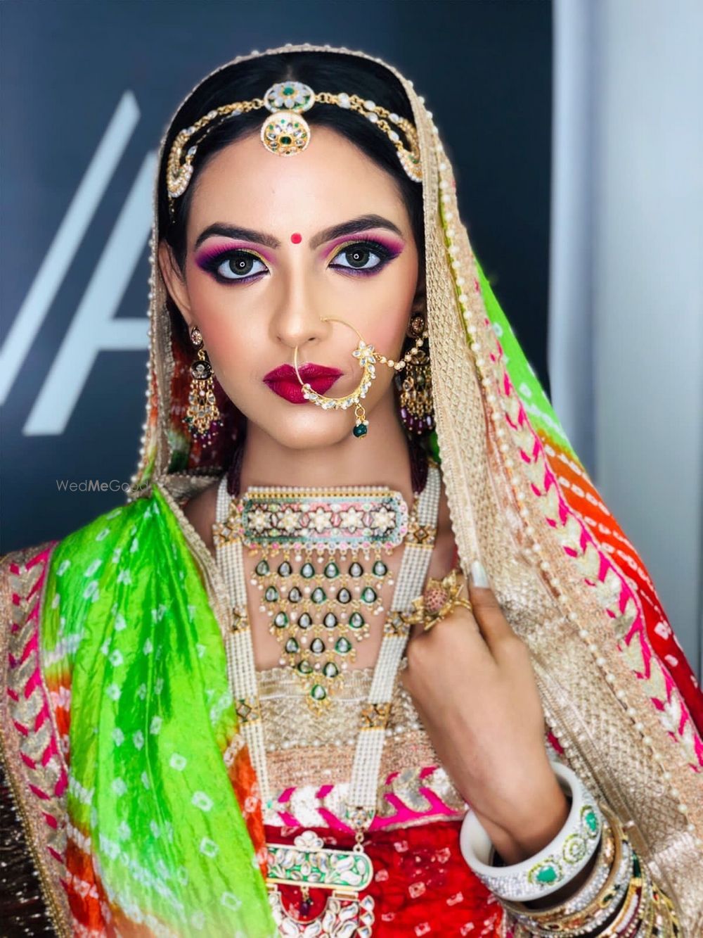 Photo From Rajasthani Bridal Look  - By Sapna Girish 