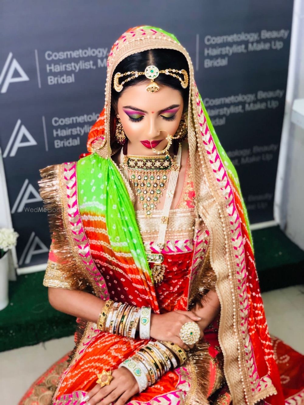 Photo From Rajasthani Bridal Look  - By Sapna Girish 