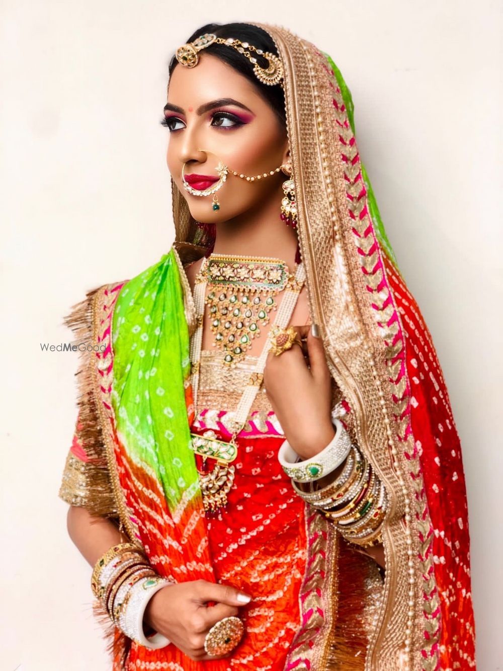 Photo From Rajasthani Bridal Look  - By Sapna Girish 