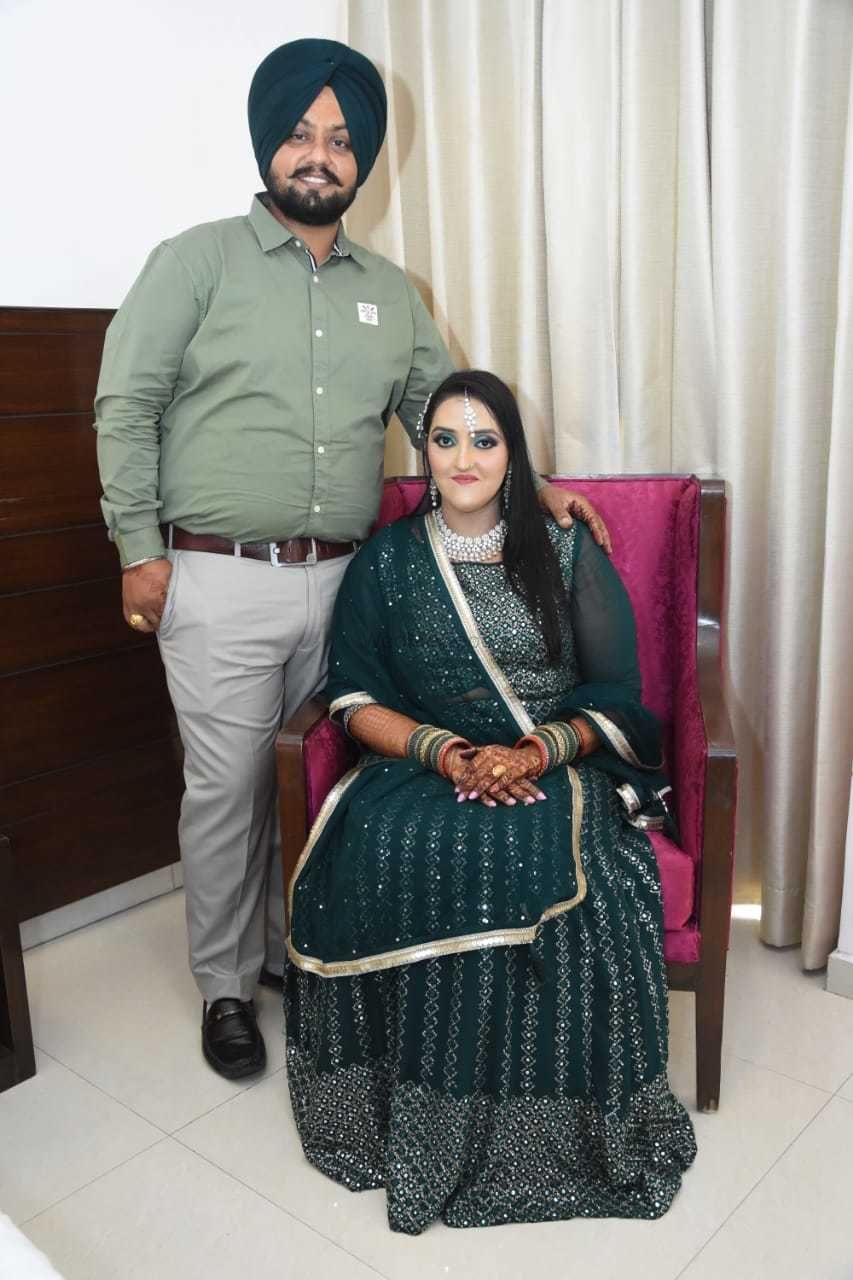 Photo From Amrinder Kaur Engagement Bride - By K N Makeovers