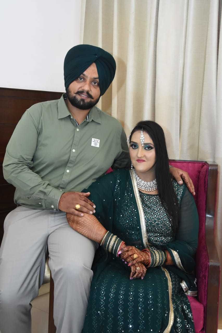 Photo From Amrinder Kaur Engagement Bride - By K N Makeovers