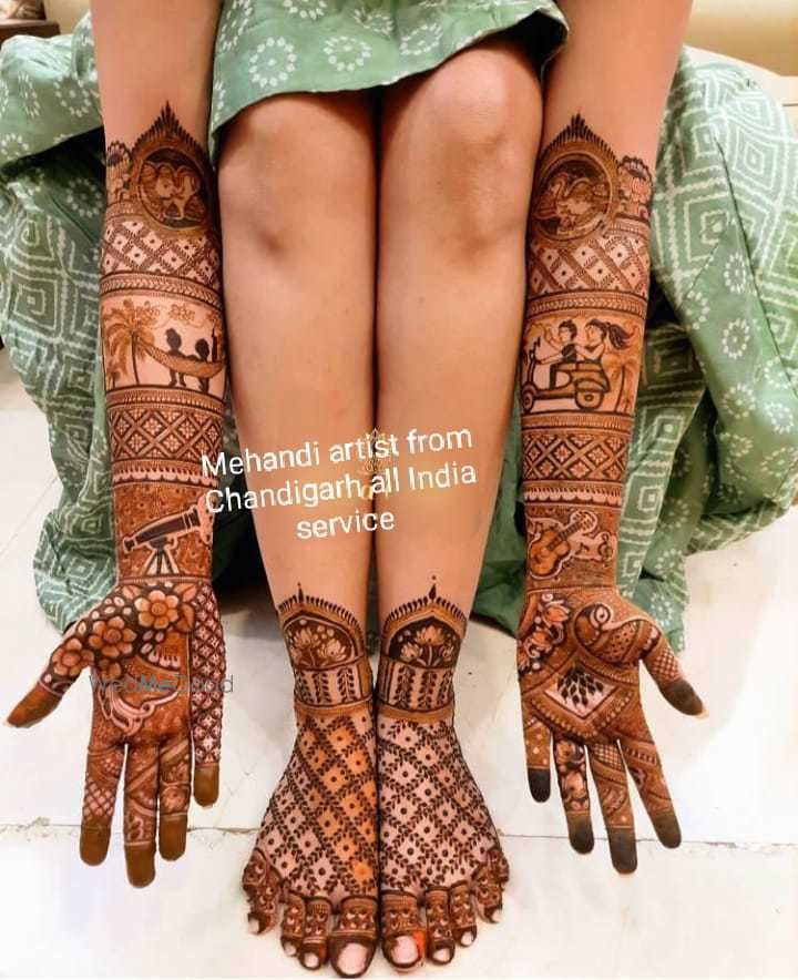 Photo From Rajan Mehandi Artist from Chandigarh - By Rajan Mehndi