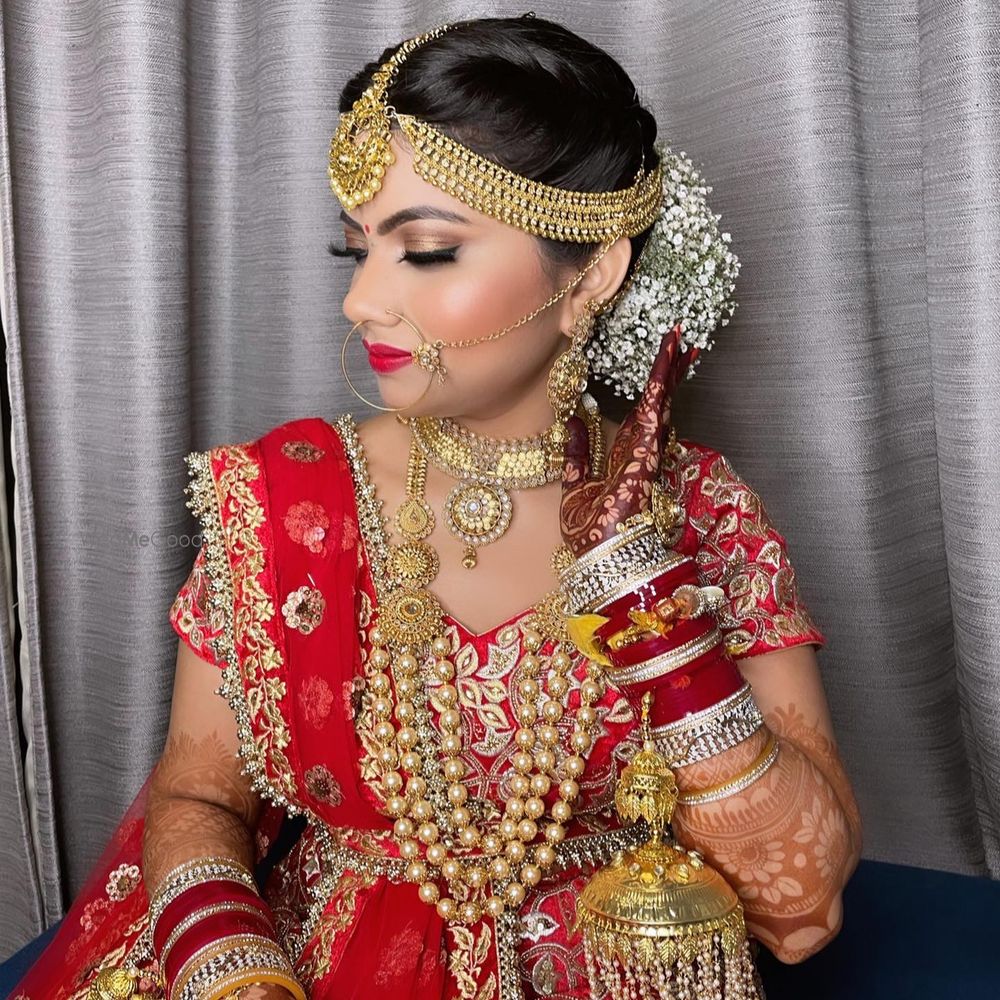 Photo From Traditional Bridal look- Praptee  - By Geetika Mudgal