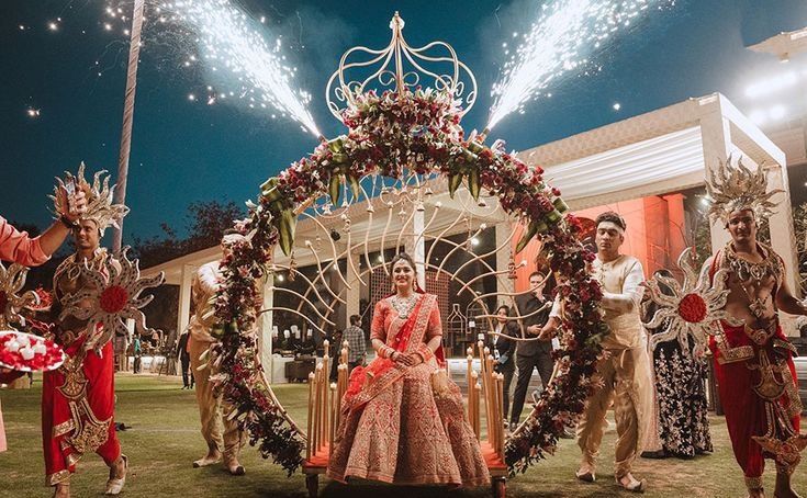 Photo From Bride and groom entry - By Mubaarak Ho Events