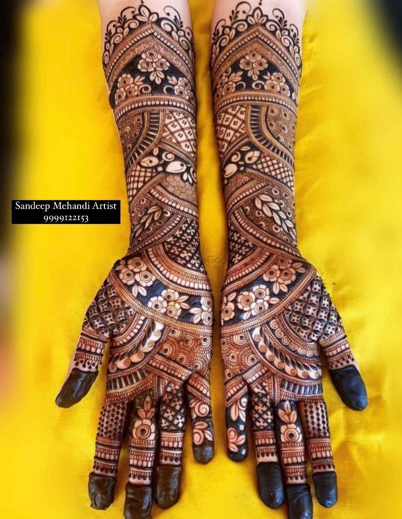 Photo From Best Bridal Mehndi Design - By Sandeep Mehendi Artist