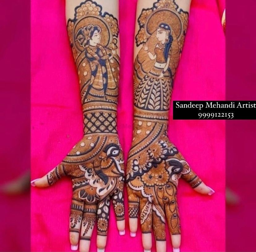Photo From Best Bridal Mehndi Design - By Sandeep Mehendi Artist